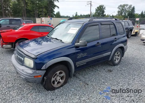 2004 Chevrolet Tracker Zr2 z USA, uszkodzony, nr VIN 2CNBJ734646909740